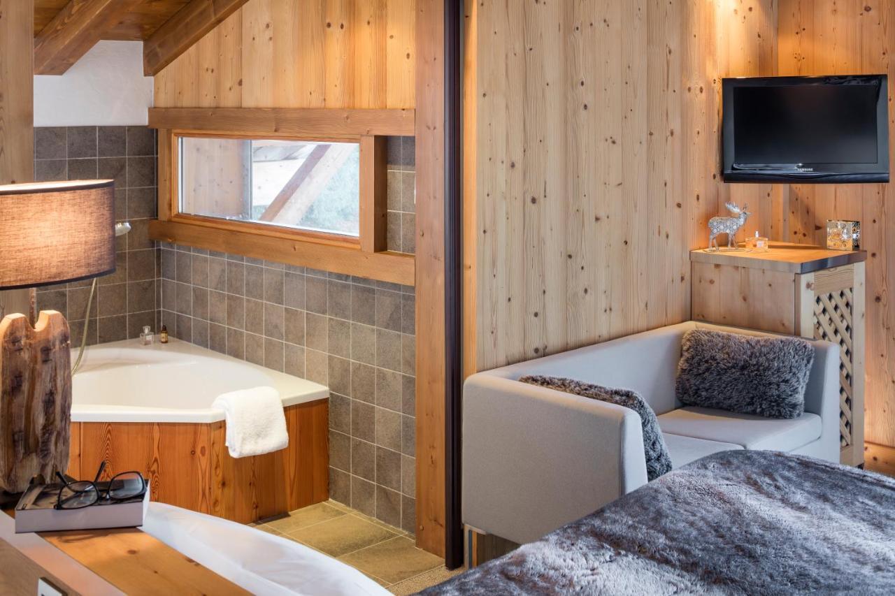 Hotel et Spa Le Delta Le Grand-Bornand Eksteriør bilde