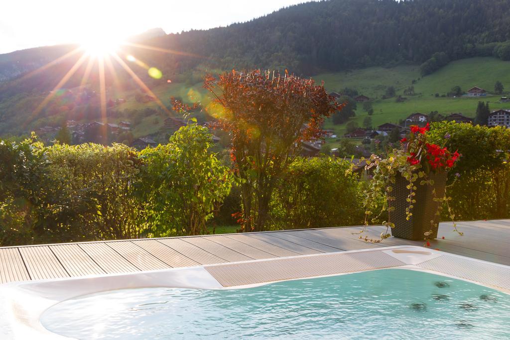 Hotel et Spa Le Delta Le Grand-Bornand Eksteriør bilde