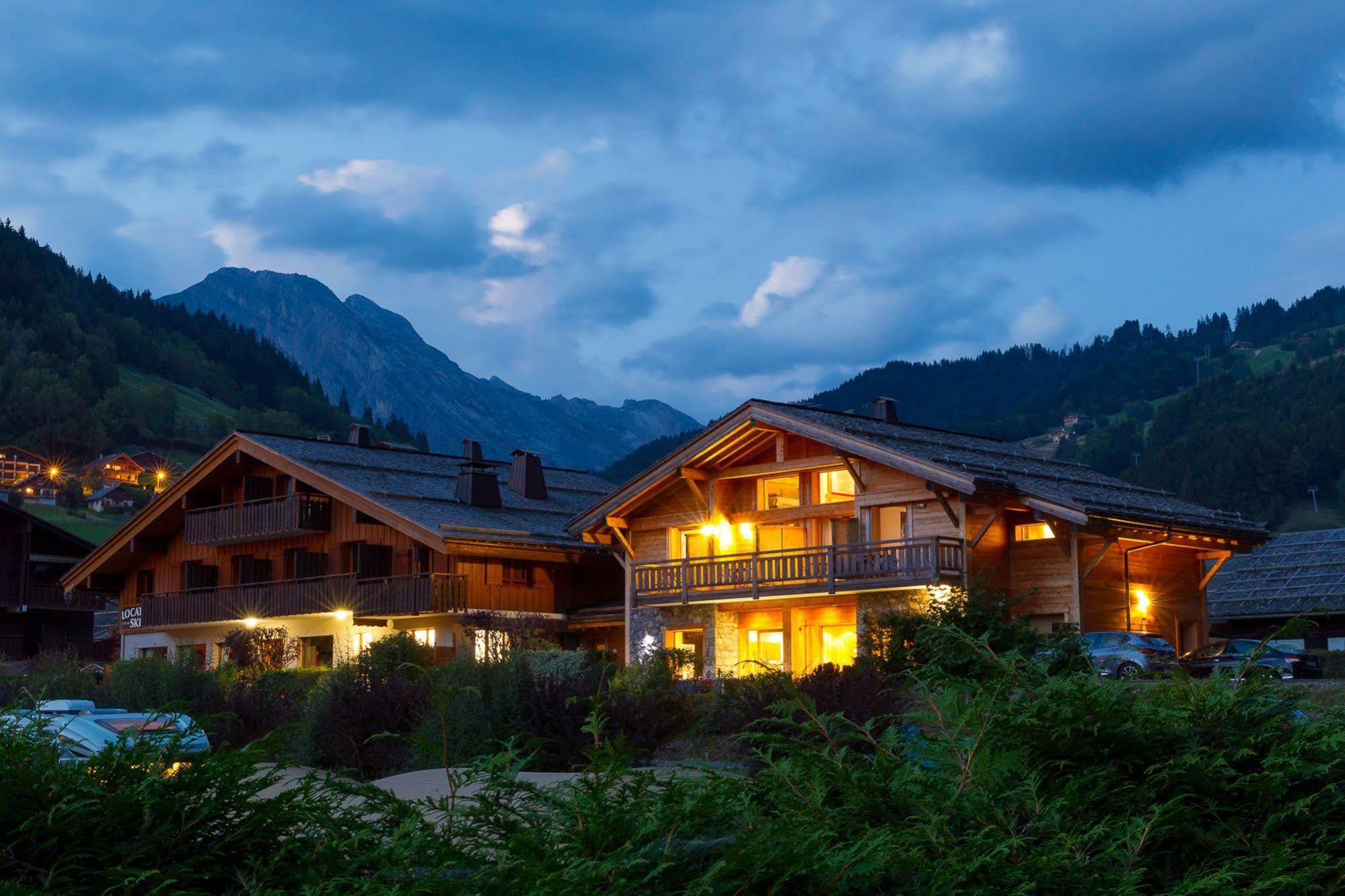 Hotel et Spa Le Delta Le Grand-Bornand Eksteriør bilde